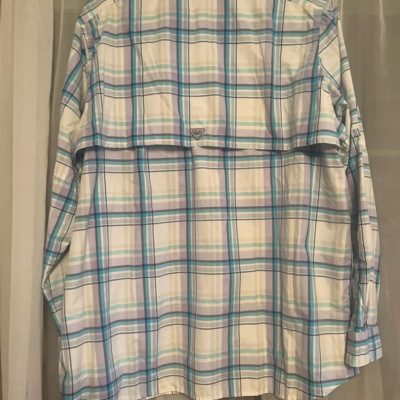 Columbia PFG superbahama FISHING SHIRT, size Xl, roll up sleeves - Picture 2 of 5